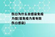 伤口为什么会感染免疫力低(低免疫力易导致伤口感染)