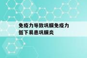 免疫力导致巩膜免疫力低下易患巩膜炎